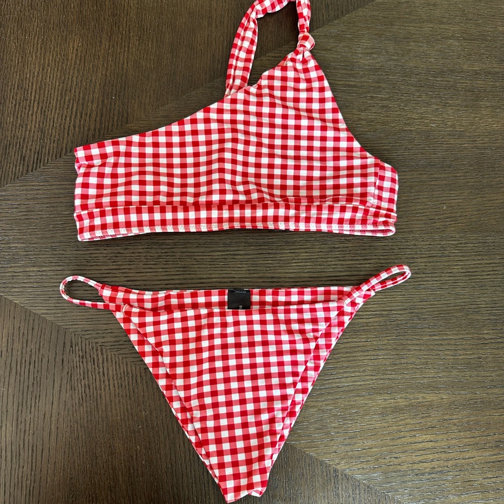 Blackbough - Red Gingham Bikini Set